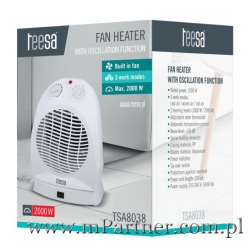 TERMOWENTYLATOR TEESA TSA8038